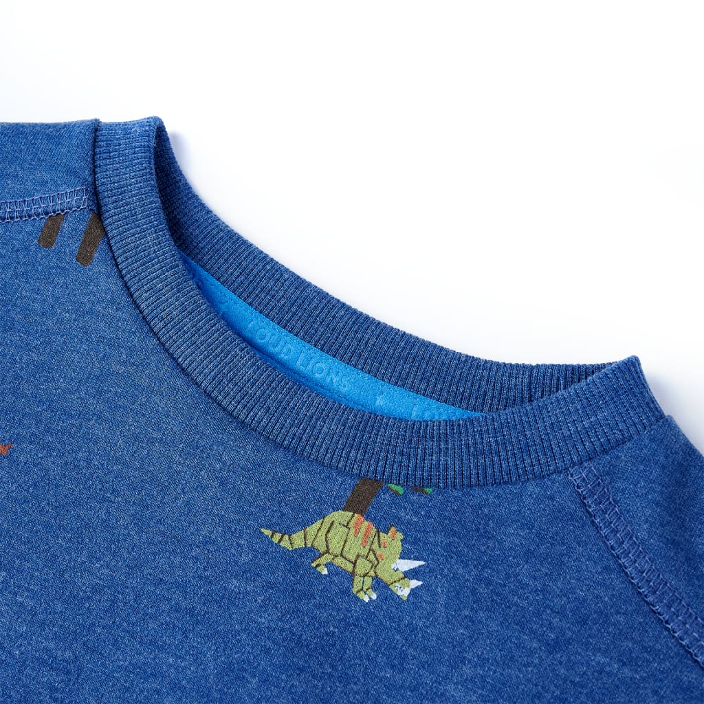 Vidaxl Children's Sweater 140 Mixed Dark Blue