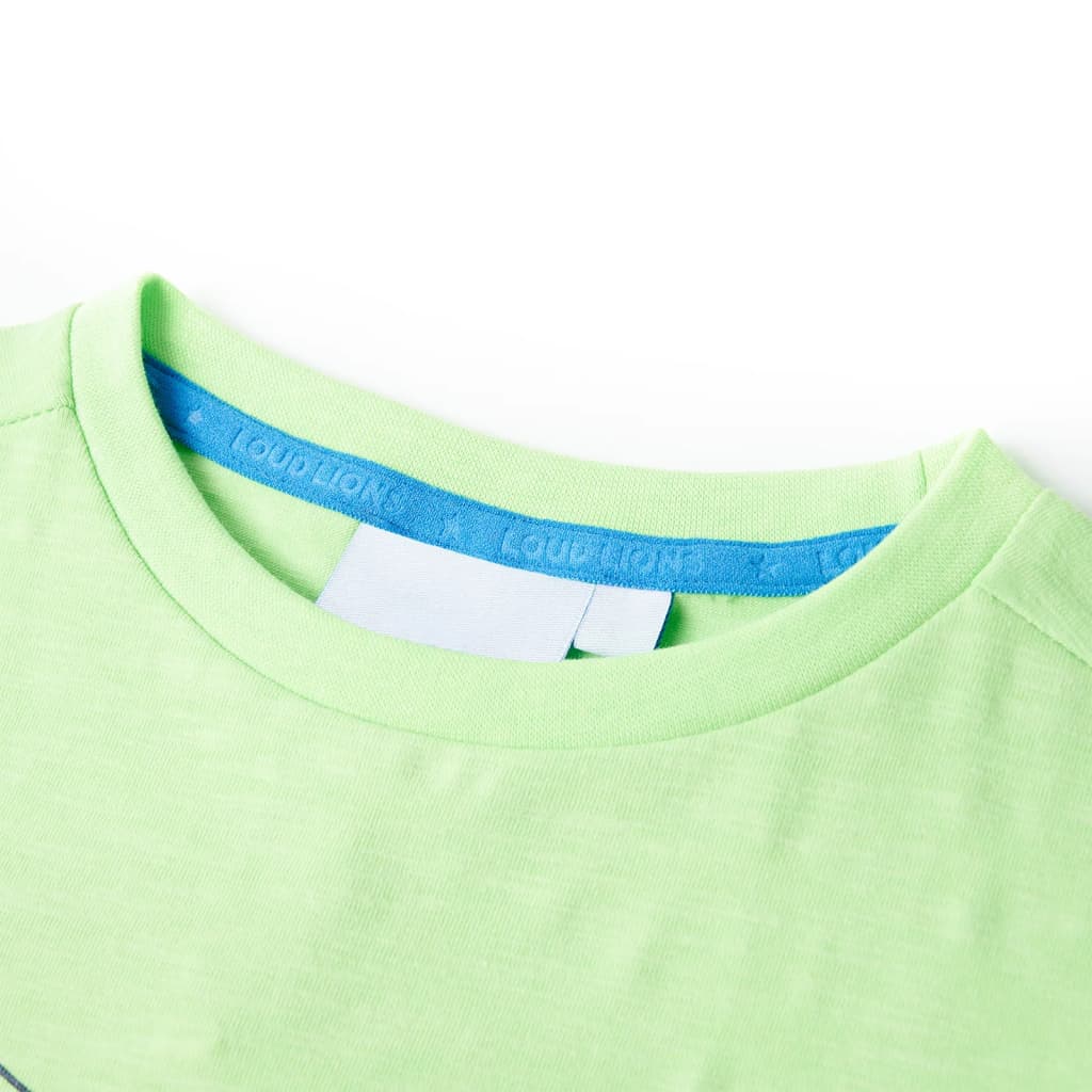 Vidaxl Children's Shirt 140 Neongroen