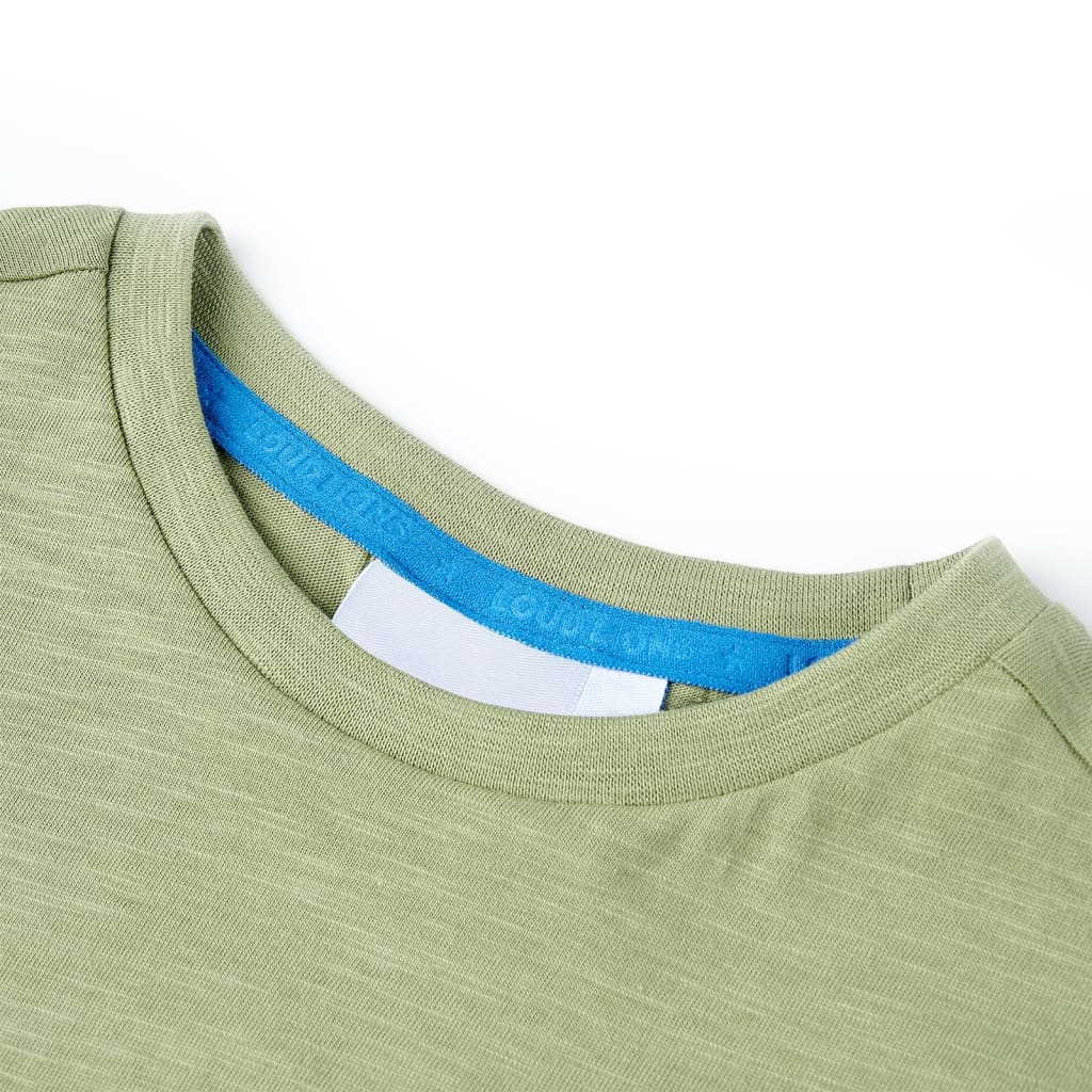 Vidaxl Children's Shirt 128 Light Kakikentig