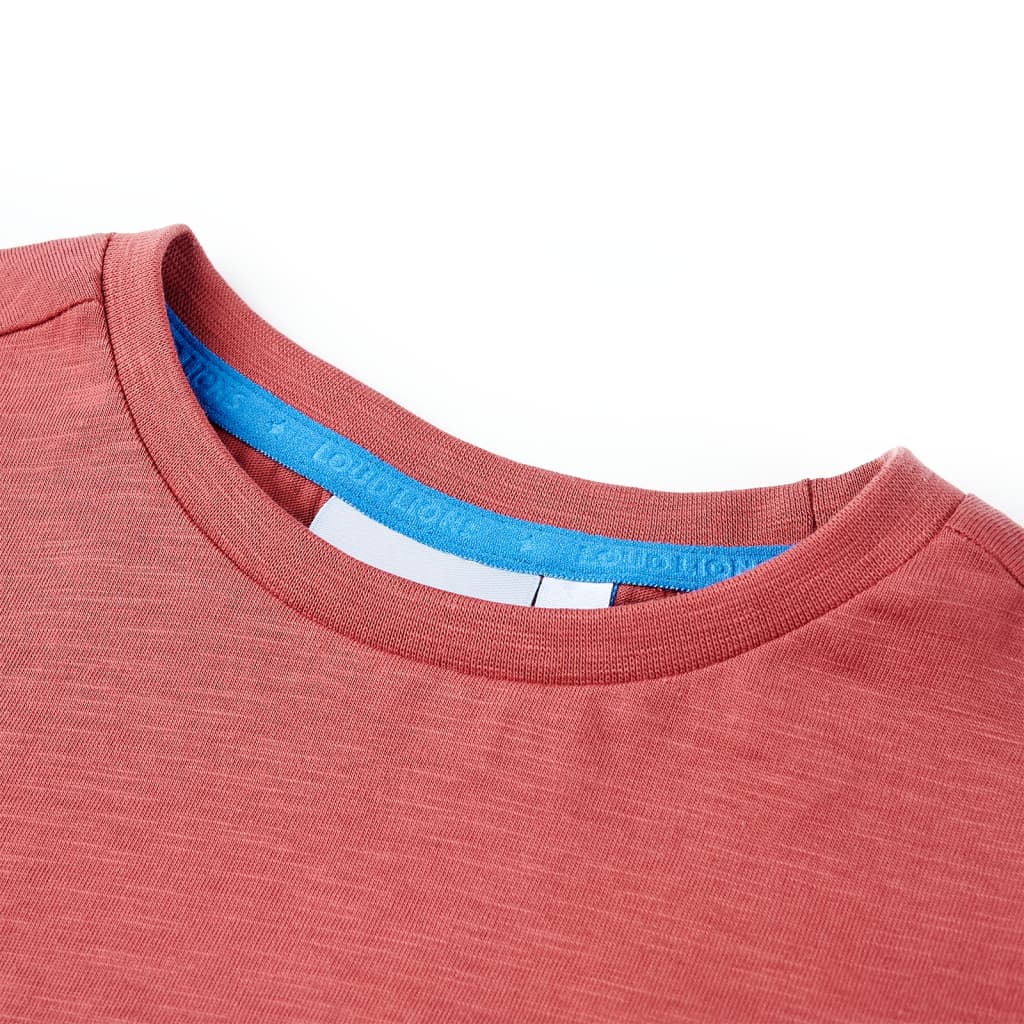 Vidaxl Camisa para niños 128 Paprika Bright