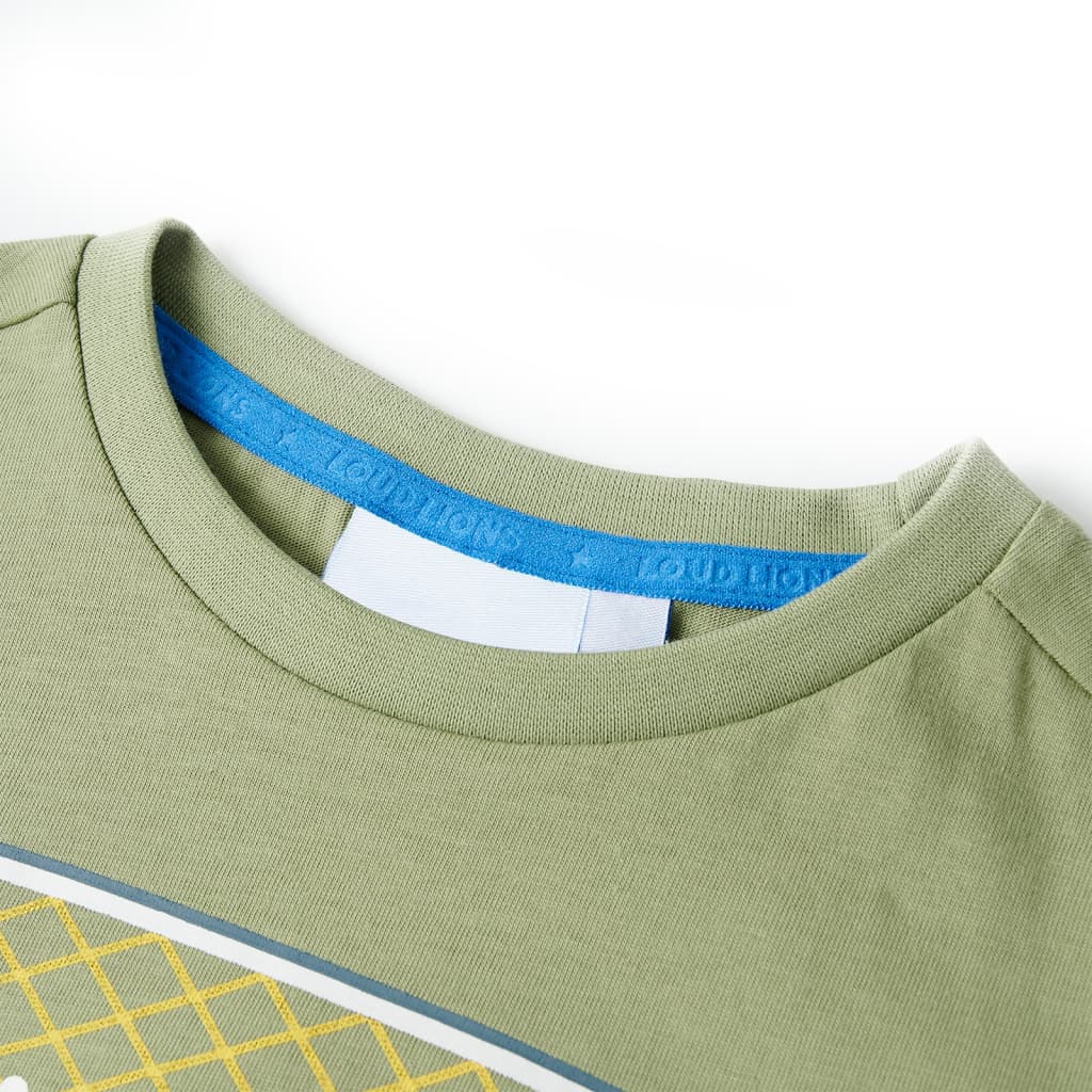 Vidaxl Children's Shirt 116 Light Kakikentig