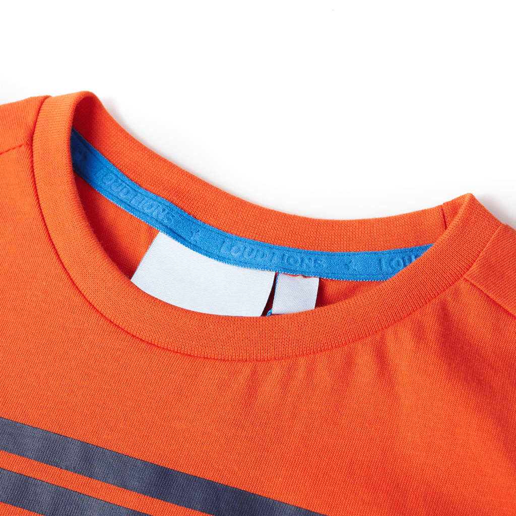 Vidaxl Children's Shirt 140 Donkeroranje