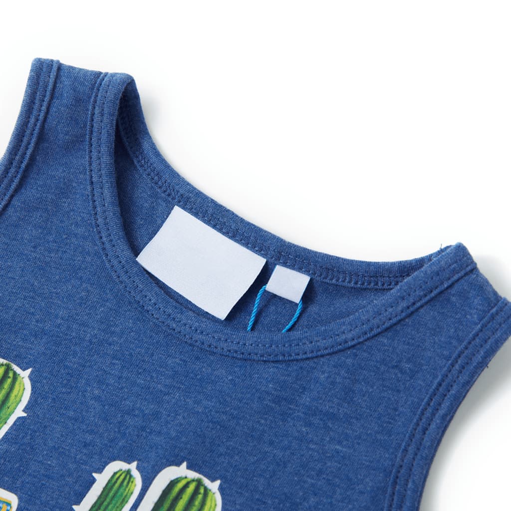 Vidaxl Top 116 Blue scuro misto per bambini