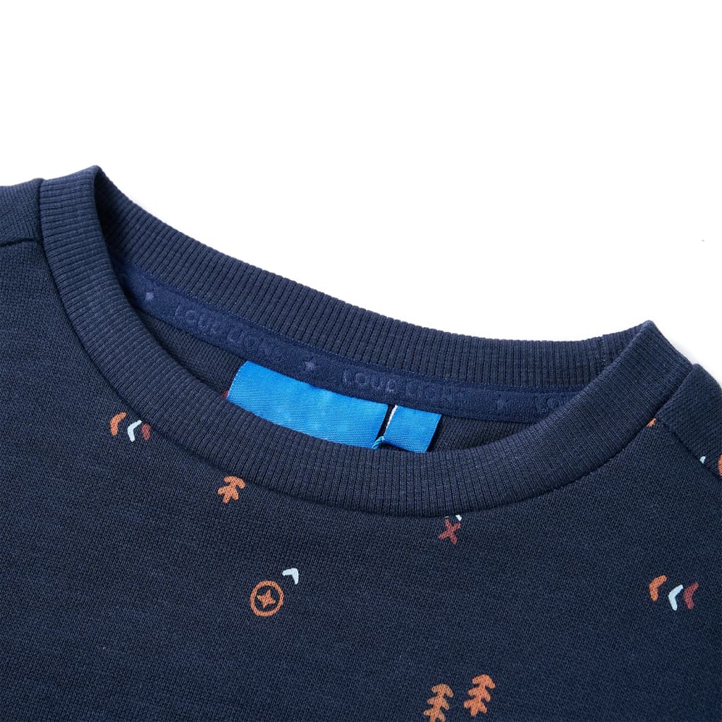 Vidaxl Children's Sweater 128 Blu navy mista