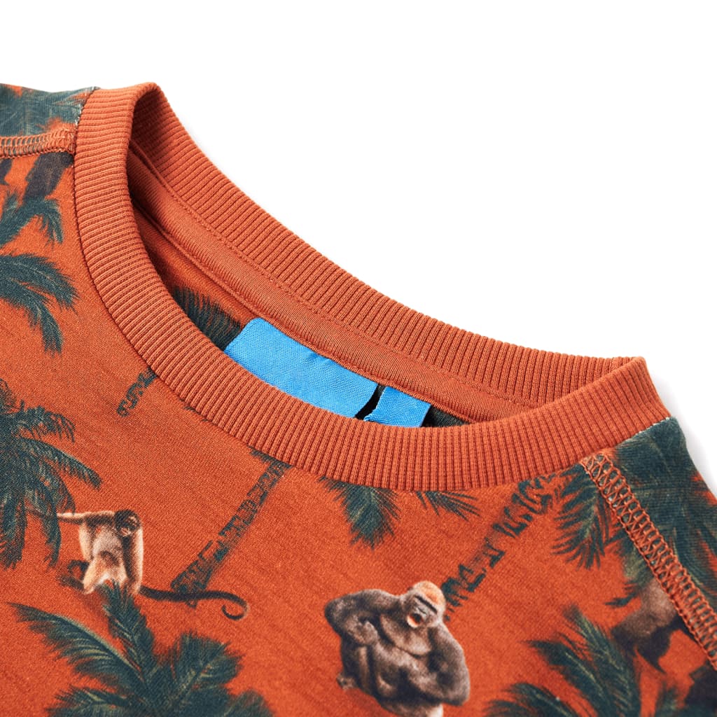 Vidaxl Children's Sweater 116 Light Rust