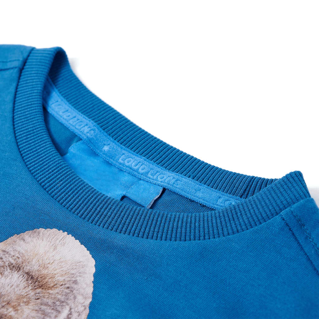 Camicia per bambini Vidaxl con maniche lunghe 116 benzina