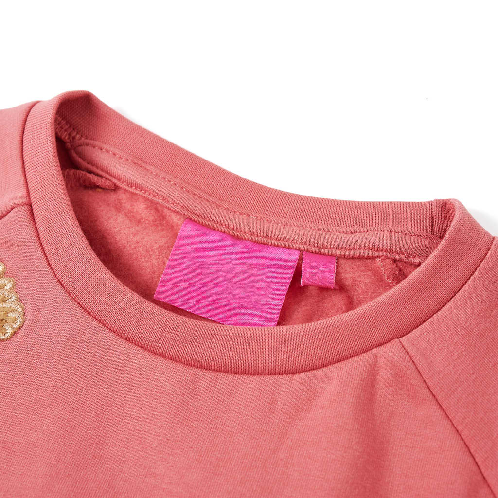 VIDAXL SWEATER BAMBINI 116 Old Pink