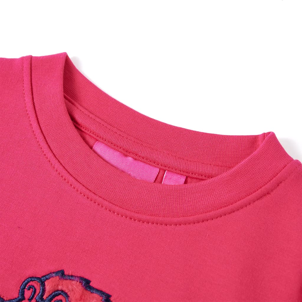 Vidaxl kindertrui 116 felroze