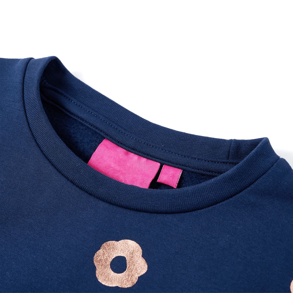 Vidaxl Children's Sweater 128 Navy Blue