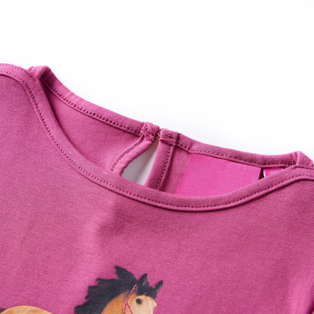 Camicia per bambini Vidaxl con maniche lunghe 116 Raspold
