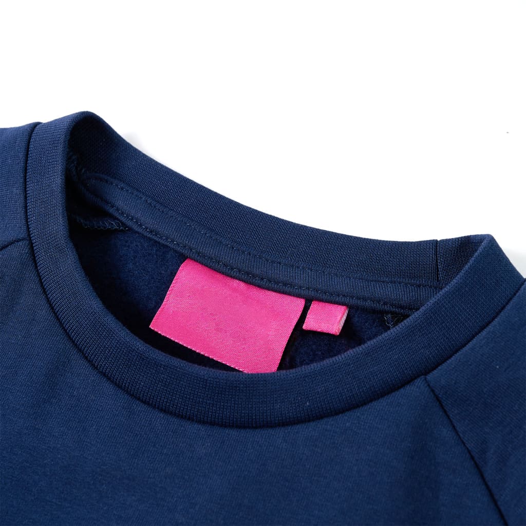 Vidaxl Children's Sweater 128 Navy Blue