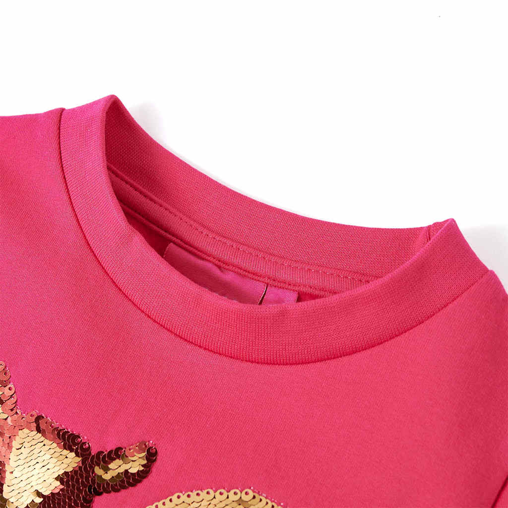 Vidaxl kindertrui 116 felroze