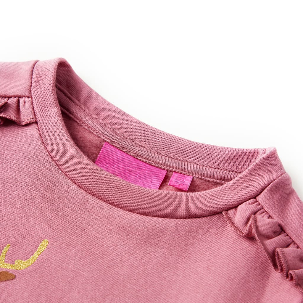 Vidaxl Children's Sweater 92 Raspberry Colored