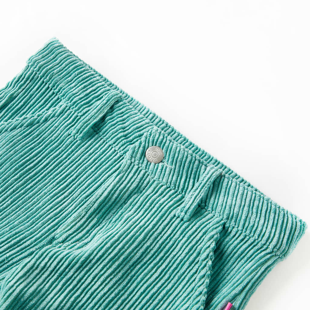 Vidaxl Kinderbroek 128 RIsta Velvet Mint Green