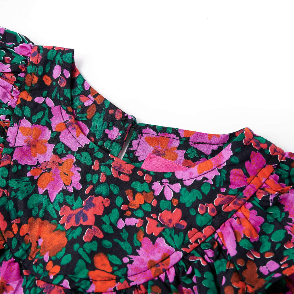 Vida Vidaxl para niños con mangas largas 140 Pink Bright