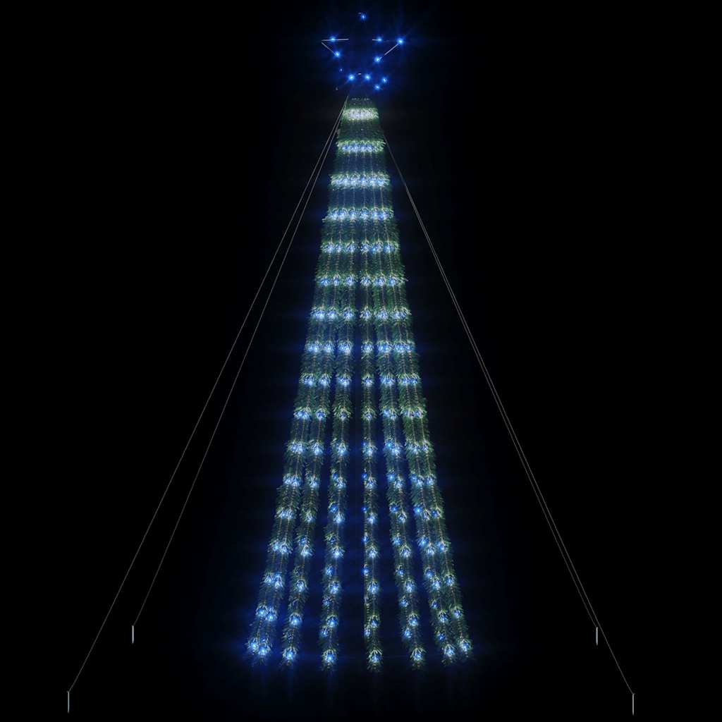 Vidaxl Light Cone 275 LED blu 180 cm