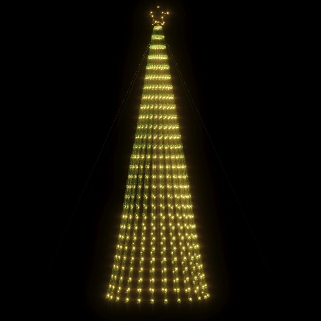 Vidaxl LED Tree de Navidad 688 LED White White 300 cm