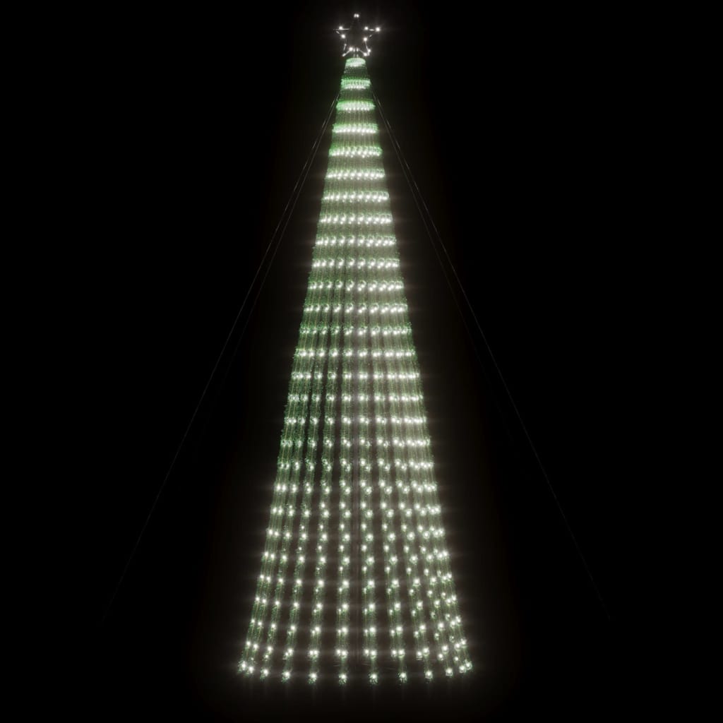 Vidaxl LED Tree de Navidad 688 LED WHITE CRIO 300 cm