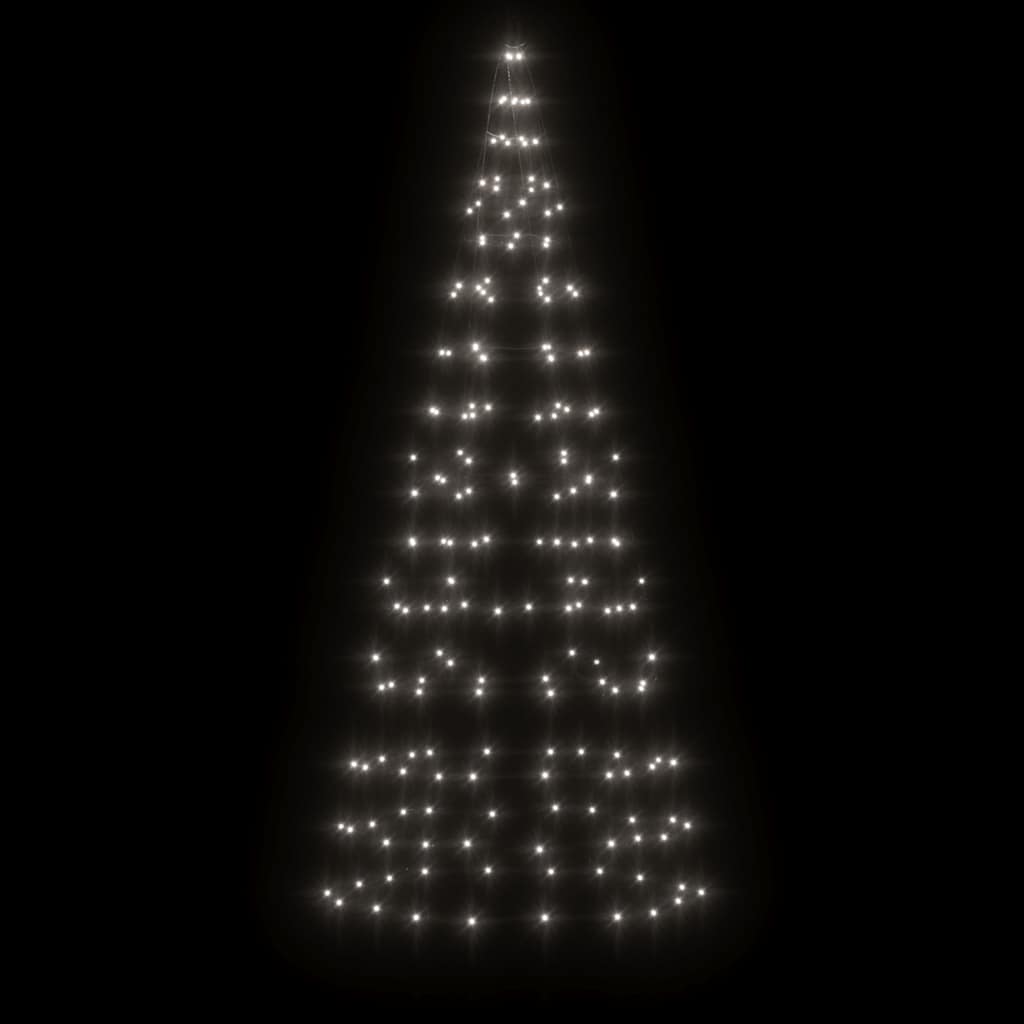 Vidaxl LED Tree di Natale a Vlaggenmast 200 LED BIHE CREDDO 180 cm