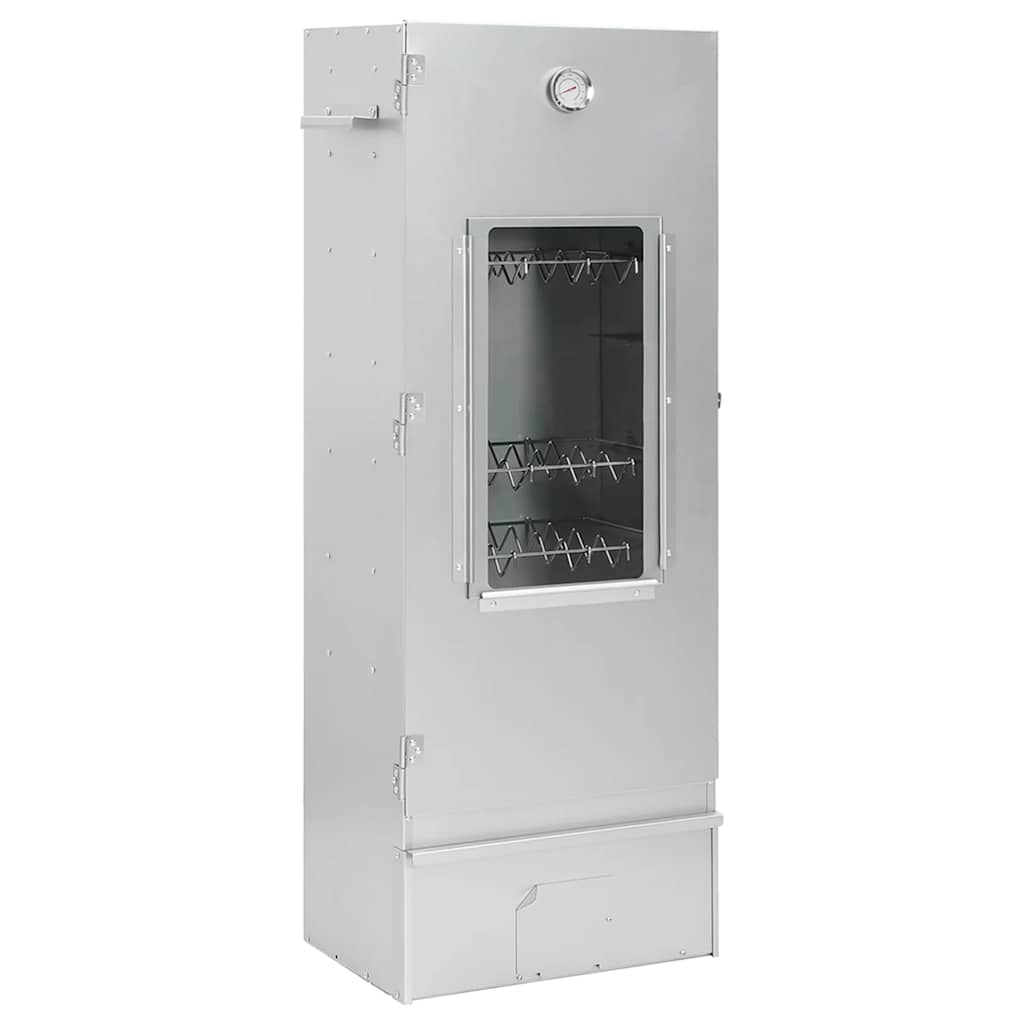 Ahumador BBQ Vidaxl con generador de humo frío en acero galvanizado