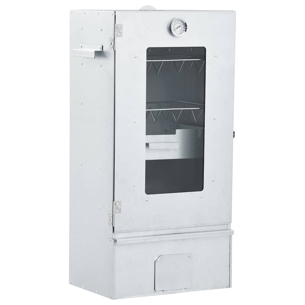 Ahumador BBQ Vidaxl con generador de humo frío en acero galvanizado