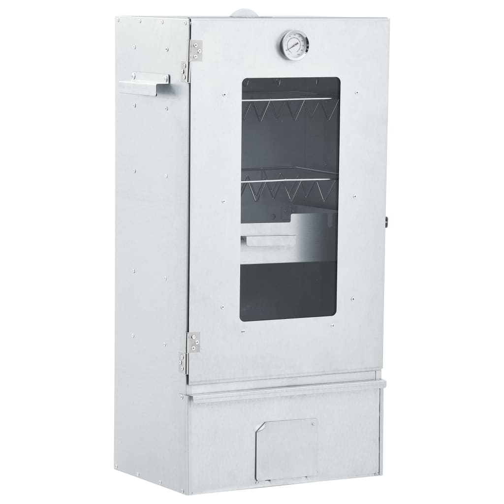 Affumicatore BBQ Vidaxl con generatore di fumo freddo in acciaio zincato