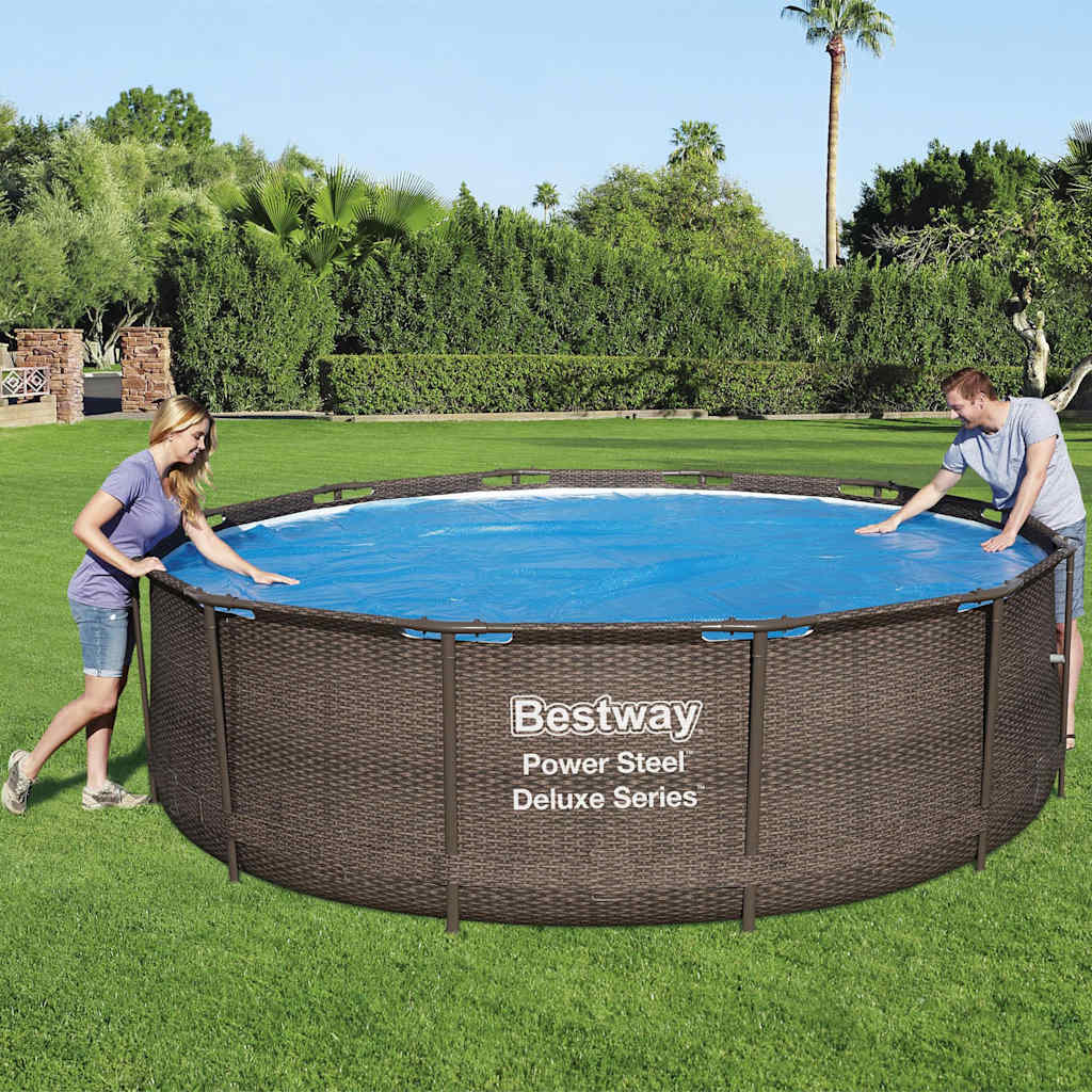 Bestway FlowClear Cubierta de piscina solar de 356 cm