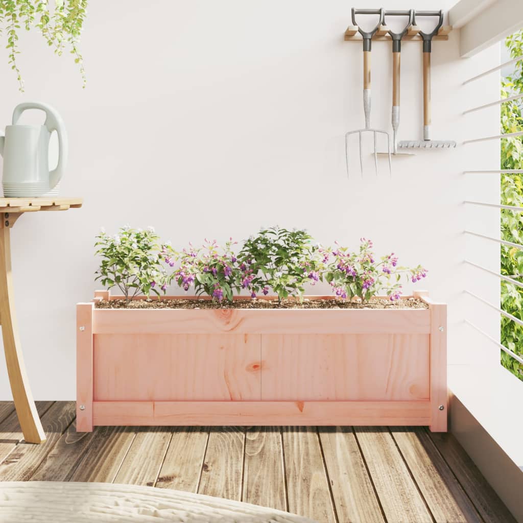 Vidaxl Planning Box 90x31x31 cm Douglhout sólido