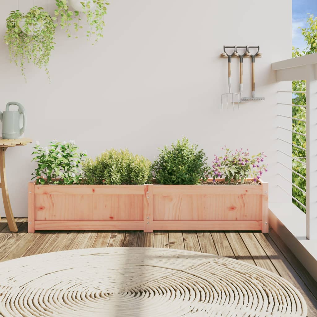 Vidaxl Planter 150x31x31 cm Douglhout sólido