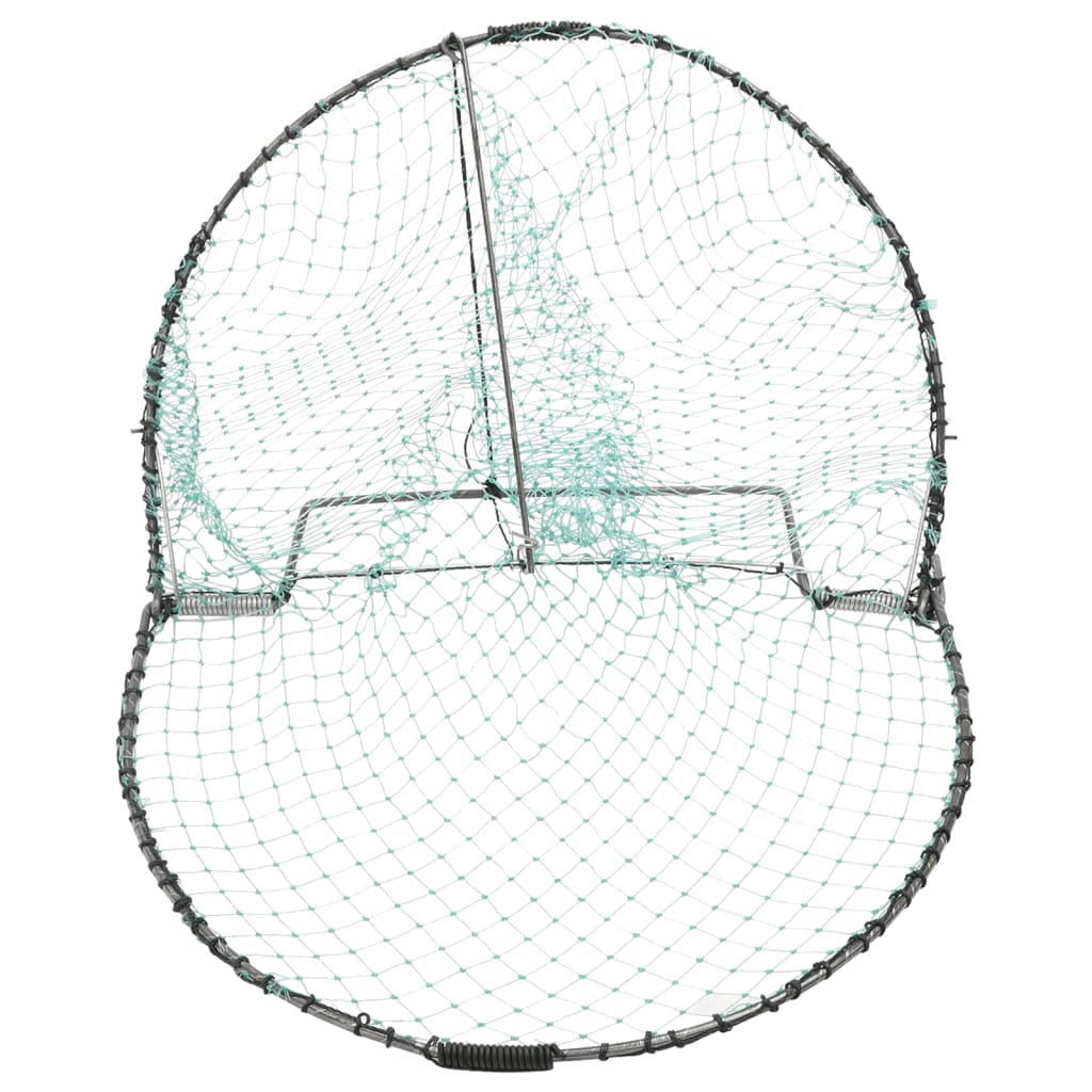 Vidaxl trampa para pájaros 40 cm de acero verde