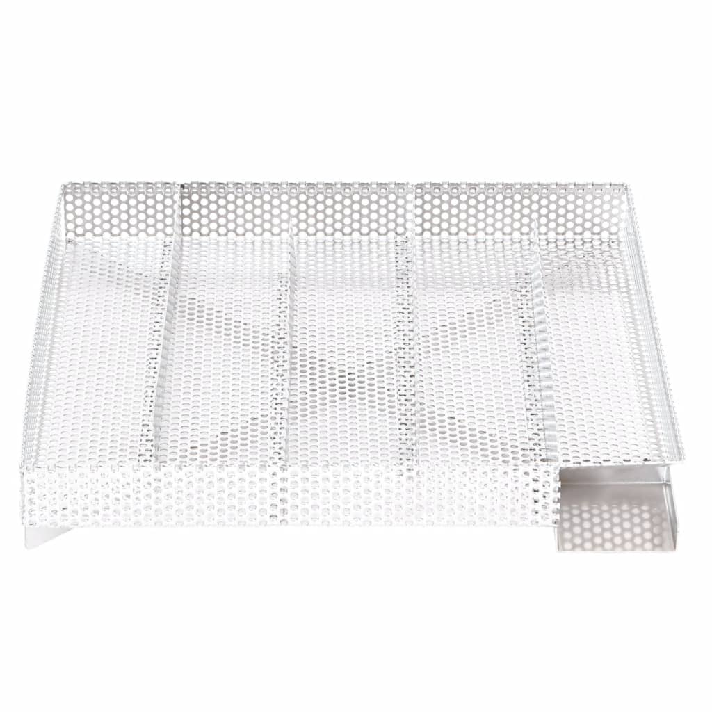 Vidaxl rookgenerator koud 5-kamers 27 cm roestvrij staal