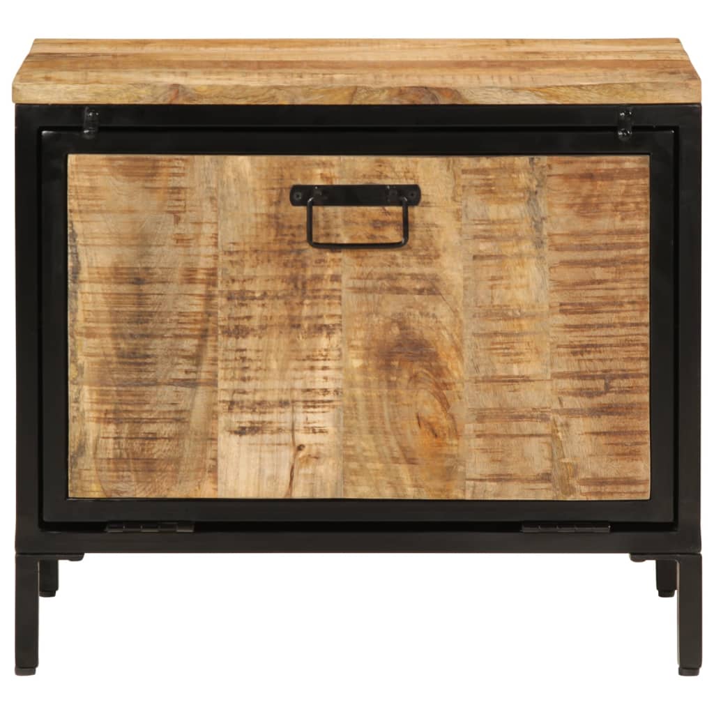 Vidaxl Cabinet da scarpe 60x35x53 cm Muovo solido