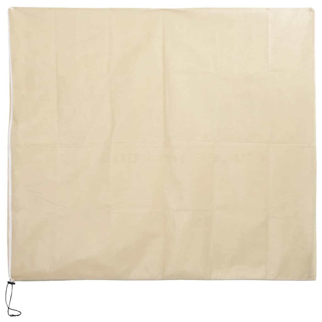 Copripiante Vidaxxl con cerniera 2 pz 70 g m² 3,93x3,5 m