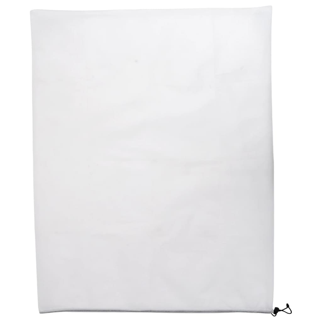 vidaxxl cubre plantas con cordón 12uds 70 g m² 0,8x1 m