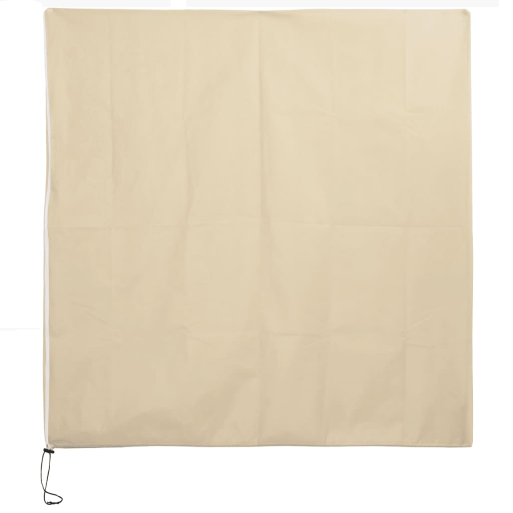Vidaxxl cubre plantas con cremallera 10uds 70 g m² 1,55x1,55 m