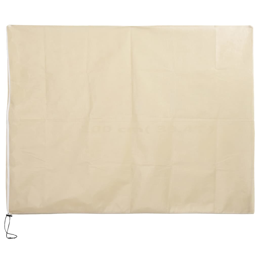 Copripiante Vidaxxl con cerniera 10 pz 70 g m² 3,93x3 m