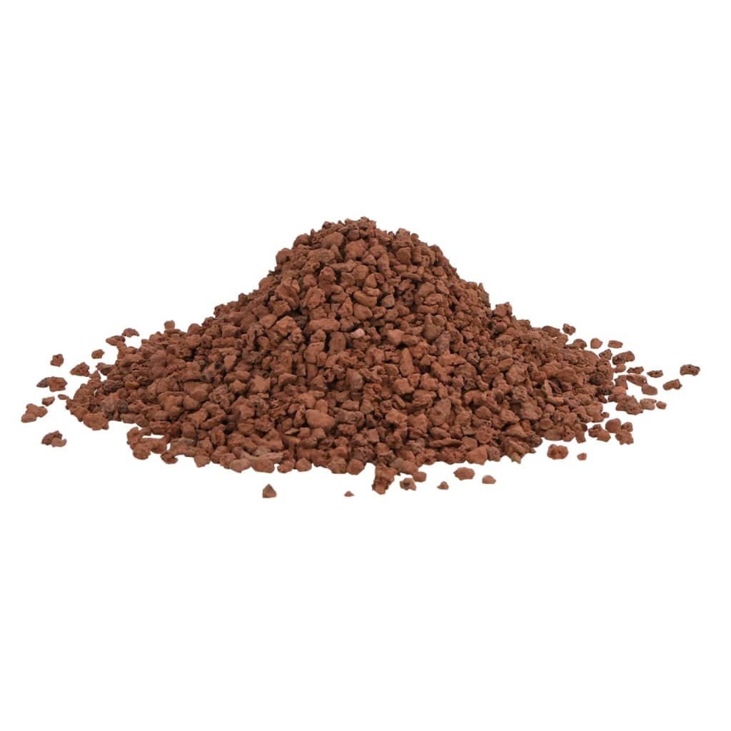 VidaXL pietre laviche 10 kg 5-8 mm rosse