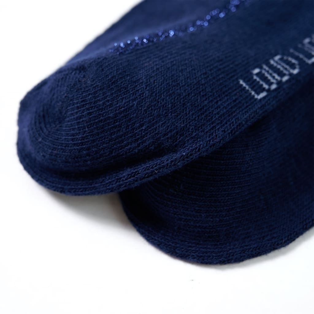 Medias vidaXL infantil 128 azul marino