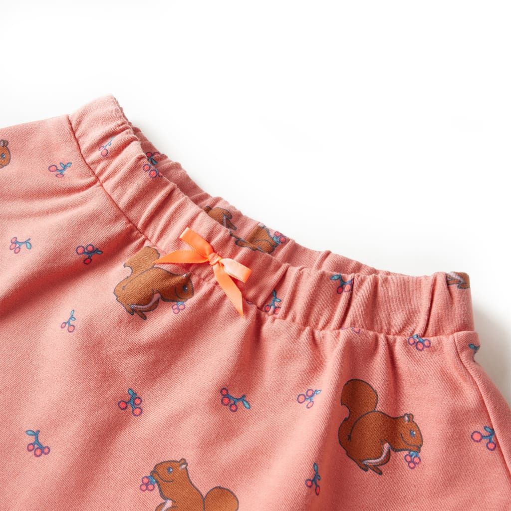Gonna per bambini VidaXL 116 rosa antico