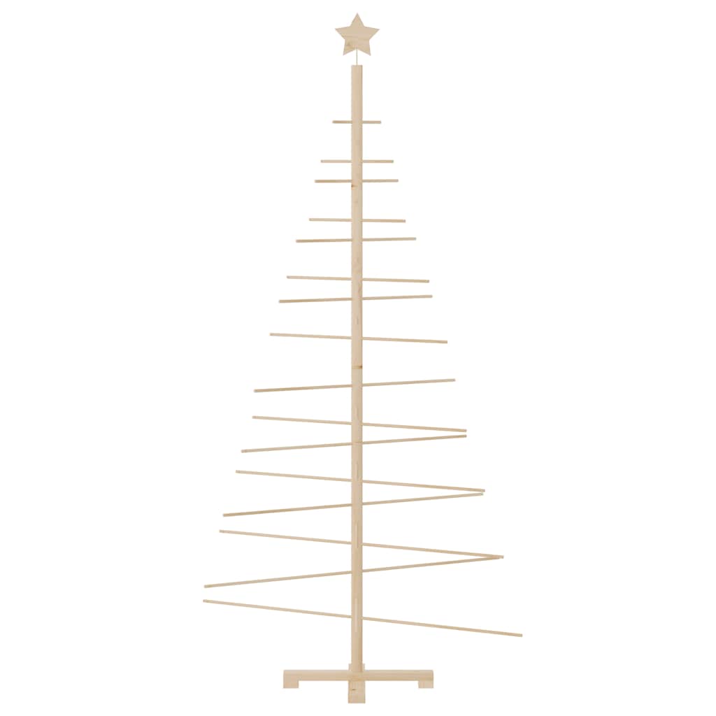 Vidaxx Decorazione natalizia Albero di Natale 180 cm in legno di pino massiccio