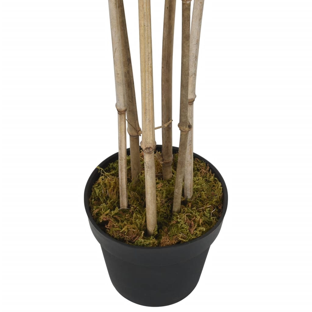 Vidaxx pianta artificiale bambù 1380 foglie 200 cm verde