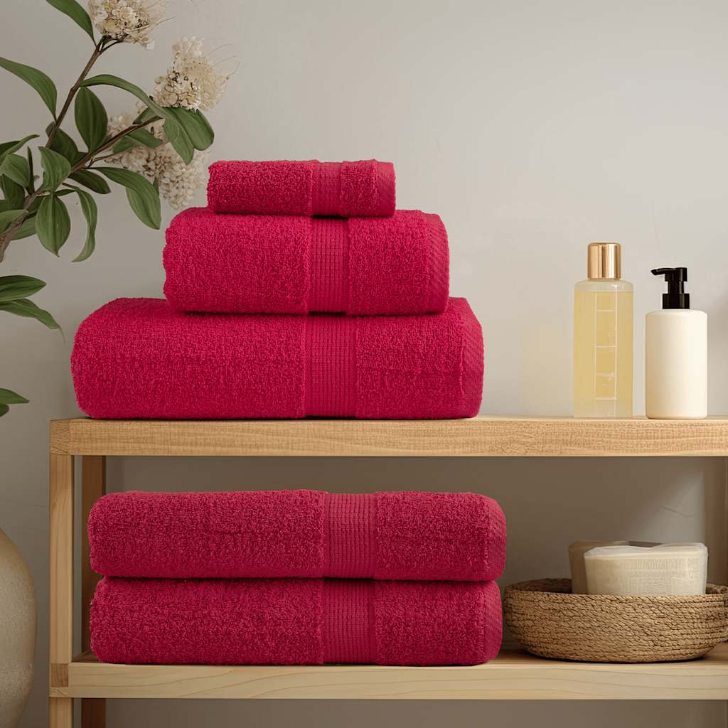 Toallas de baño Vidaxl Solund 4 PCS 600 g m² 100x150 cm