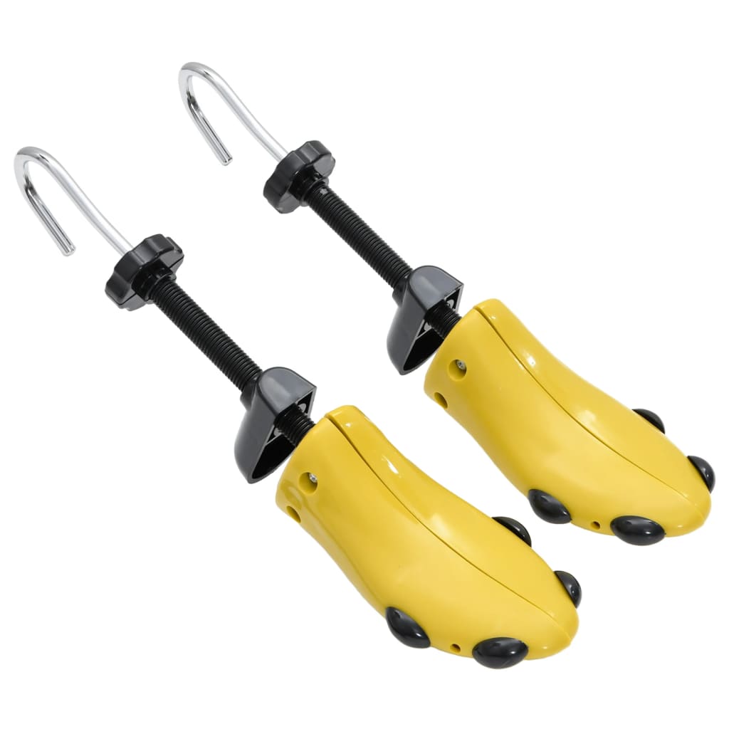 Vidaxl Shoe Spanners con scarpa da giallo in plastica Eu 37-41