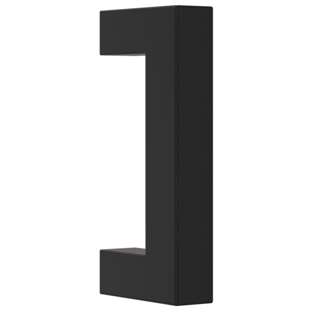 Maniglie VidaXL 20 pezzi 64 mm in acciaio inossidabile nero