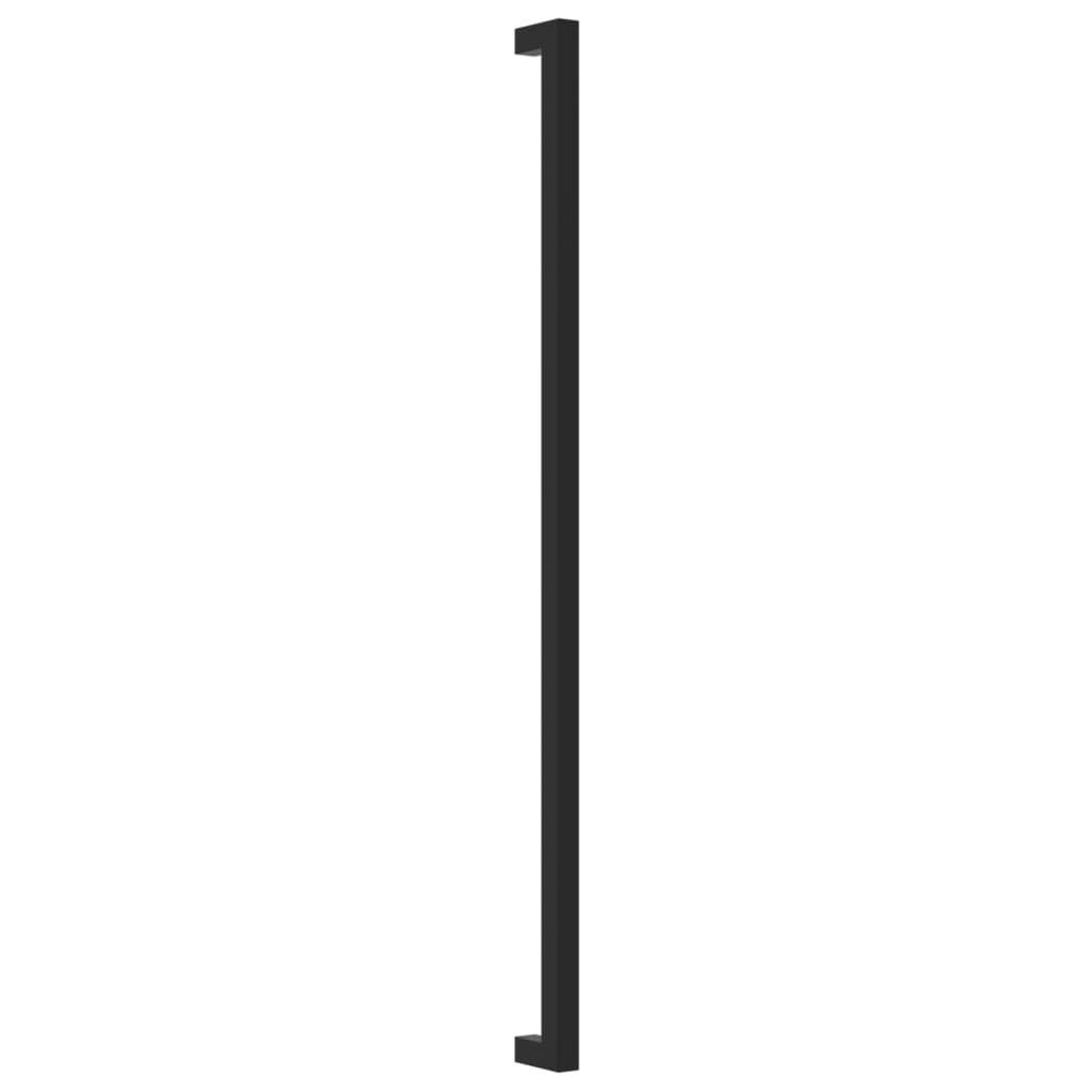 Maniglie VidaXL 10 pezzi 480 mm in acciaio inossidabile nero