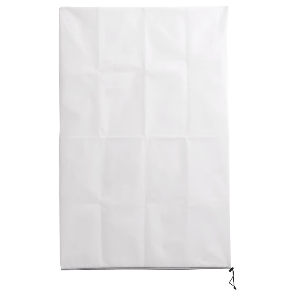 Copripiante Vidaxxl con cerniera 2 pz 70 g m² 1x1,55 m