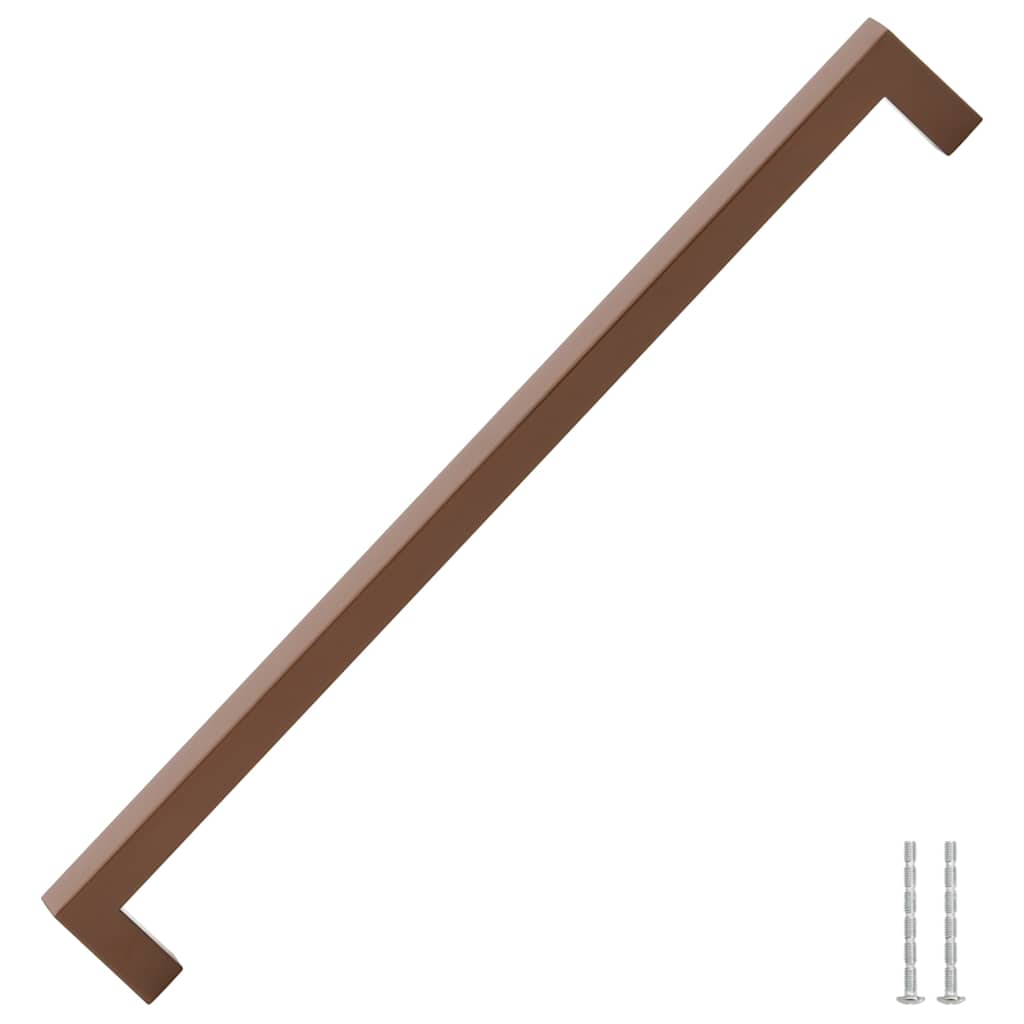 VidaXL tiradores 5 piezas 320 mm acero inoxidable color bronce
