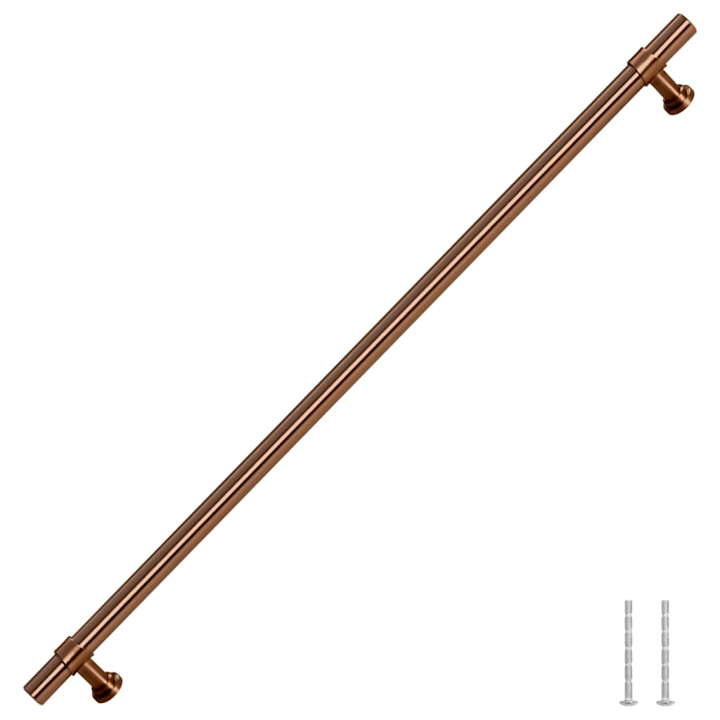VidaXL tiradores 5 piezas 320 mm acero inoxidable color bronce