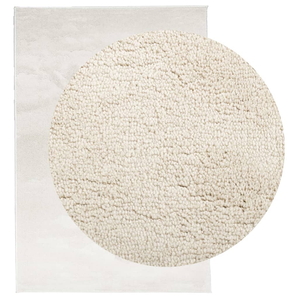 Tappeto VidaXL oviedo a pelo corto 200x280 cm beige