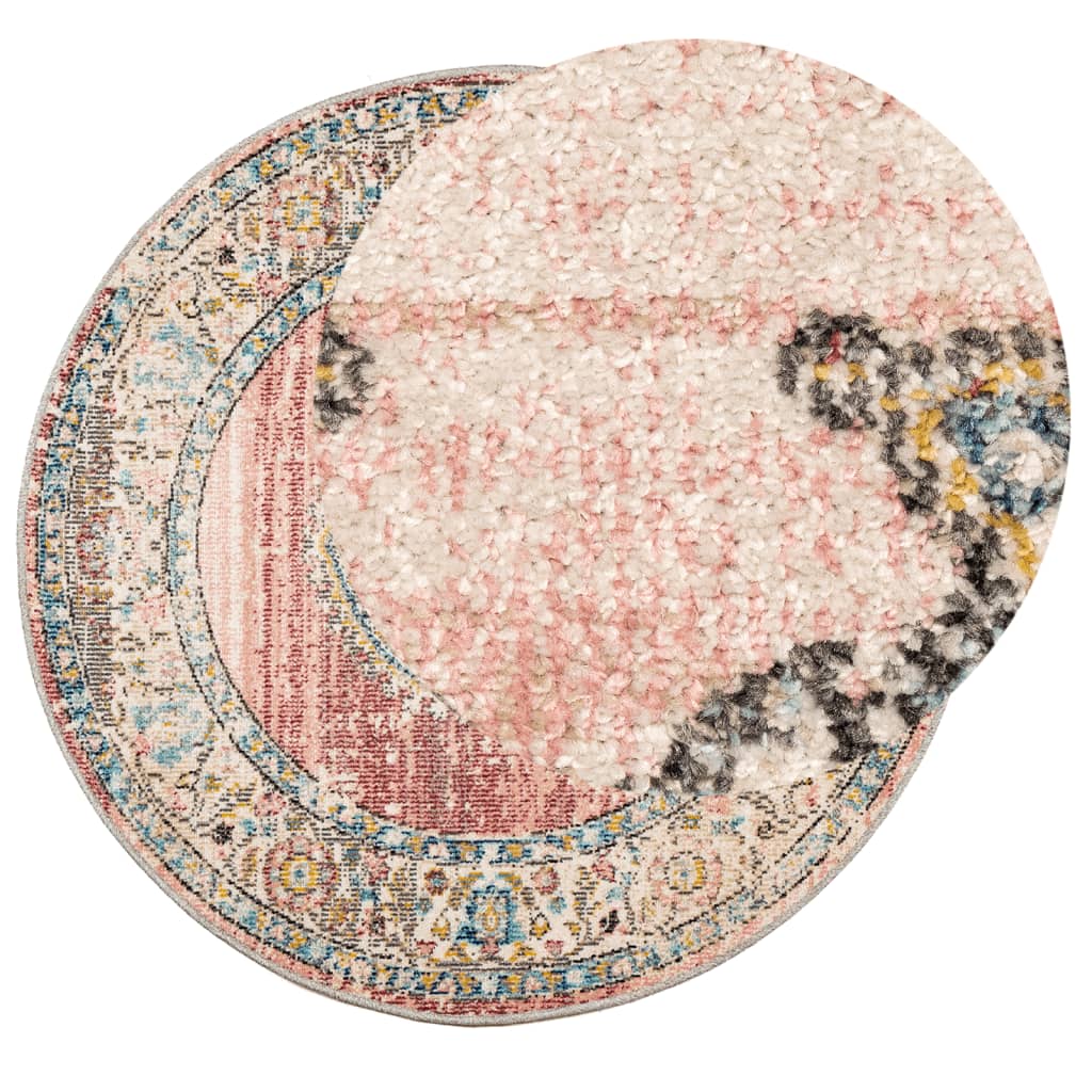 Vidaxl Carpet Arbizu Inside ed esterno Vintage Style Ø 200 cm